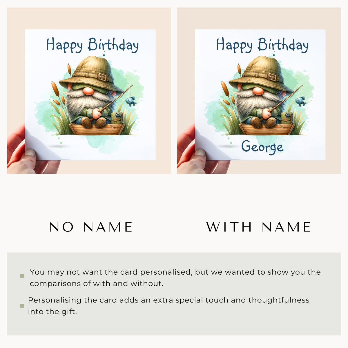 Personalised August Birth Flower Birthday Card – Poppy Design – Mum/ Friend / Daughter / Auntie/ Cousin